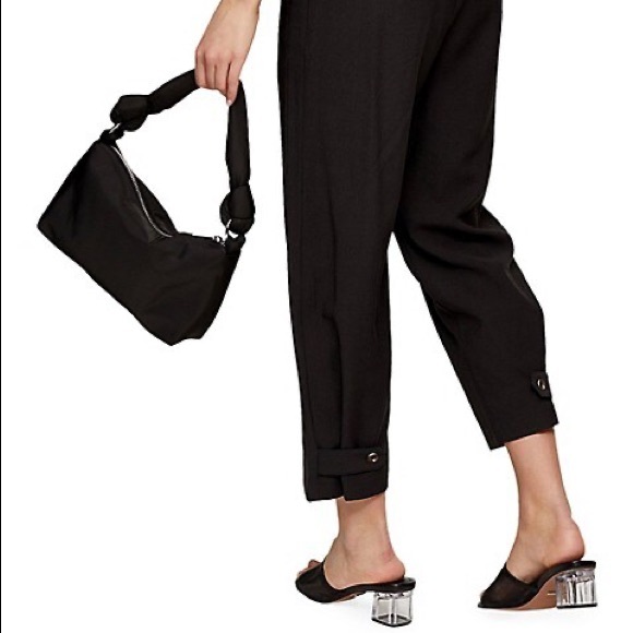 NWT Topshop Button Hem Trousers - Picture 5 of 5